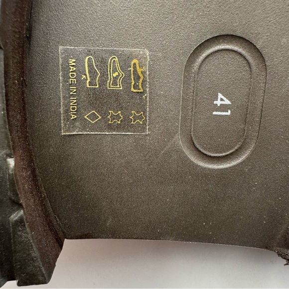 Anthropologie Shane Lace-Up Combat Boots Size 10 - Picture 11 of 16